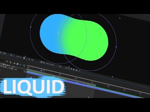 Liquid Animation Effect in After Effects Tutorial